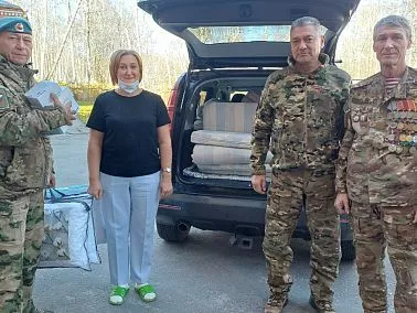 «Братство» навестило подопечных Геронтологического центра