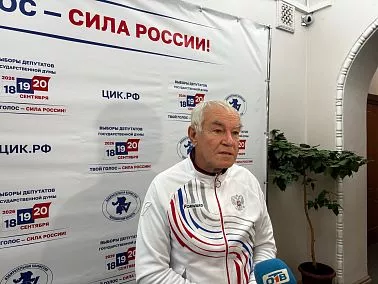 Почетный гражданин Копейска Игорь Ивашин проголосовал на выборах
