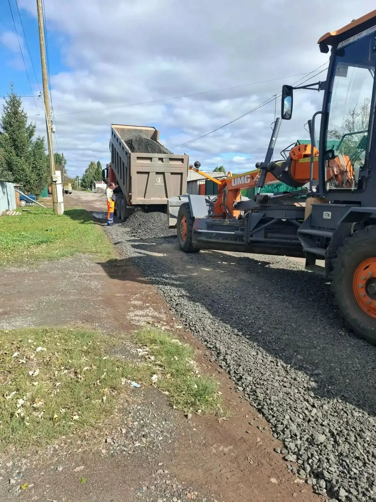 В Копейске продолжают приводить в порядок улично‑дорожную сеть