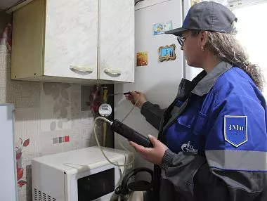 Газ приходит в дома копейчан