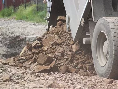 Грейдирование дорог в Копейске продолжается