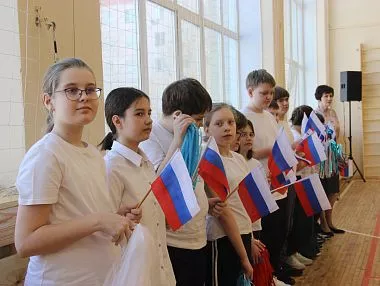 В копейской школе № 44 открылся обновлённый спортивный зал