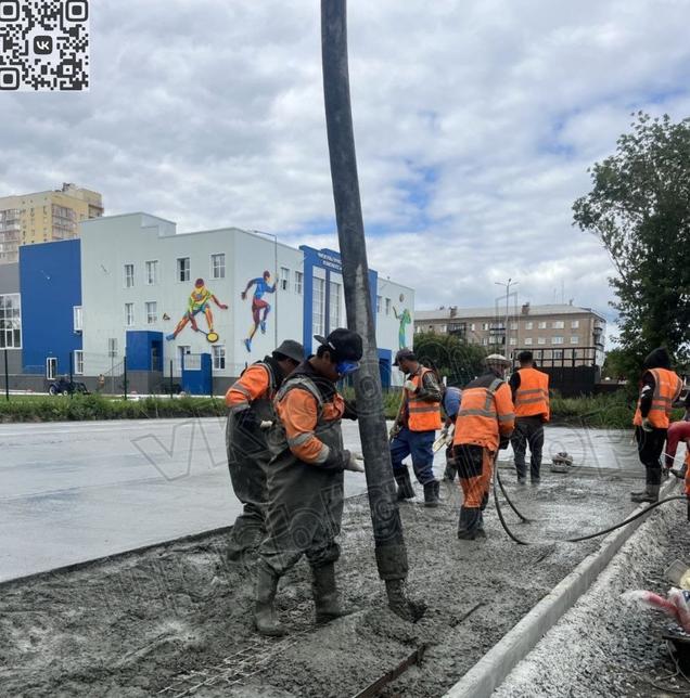 Реконструкция Городского парка в Копейске: работы идут полным ходом