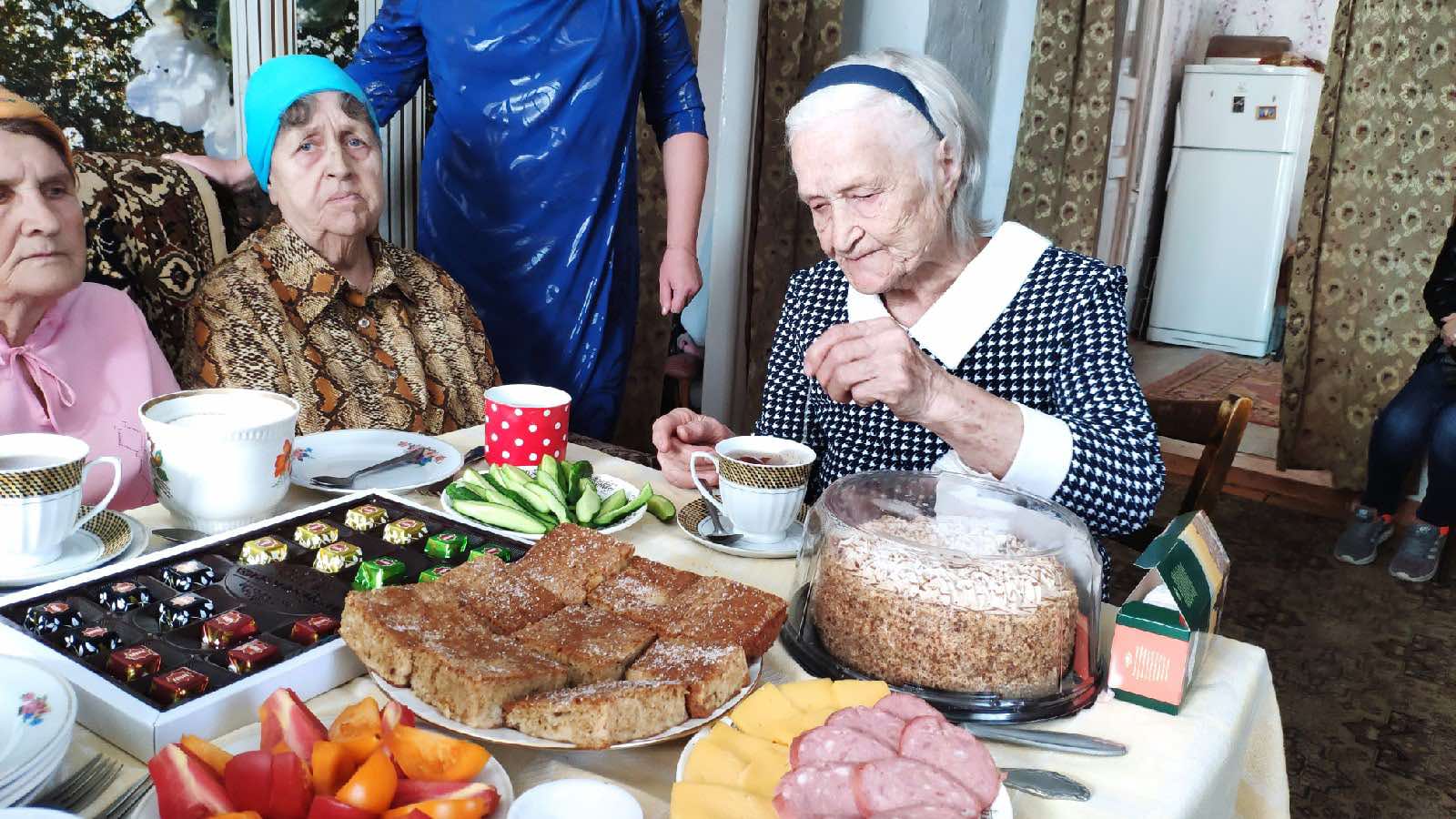 Жительницу Козырево поздравили с 90-летним юбилеем