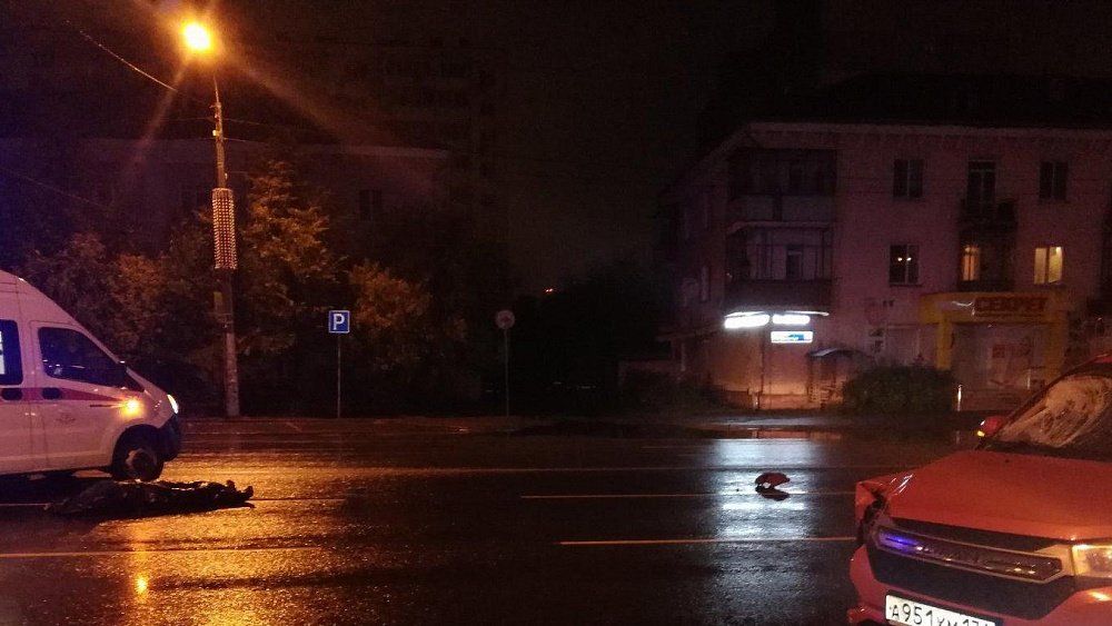 Сегодняшней ночью в центре Челябинска сбили пешехода