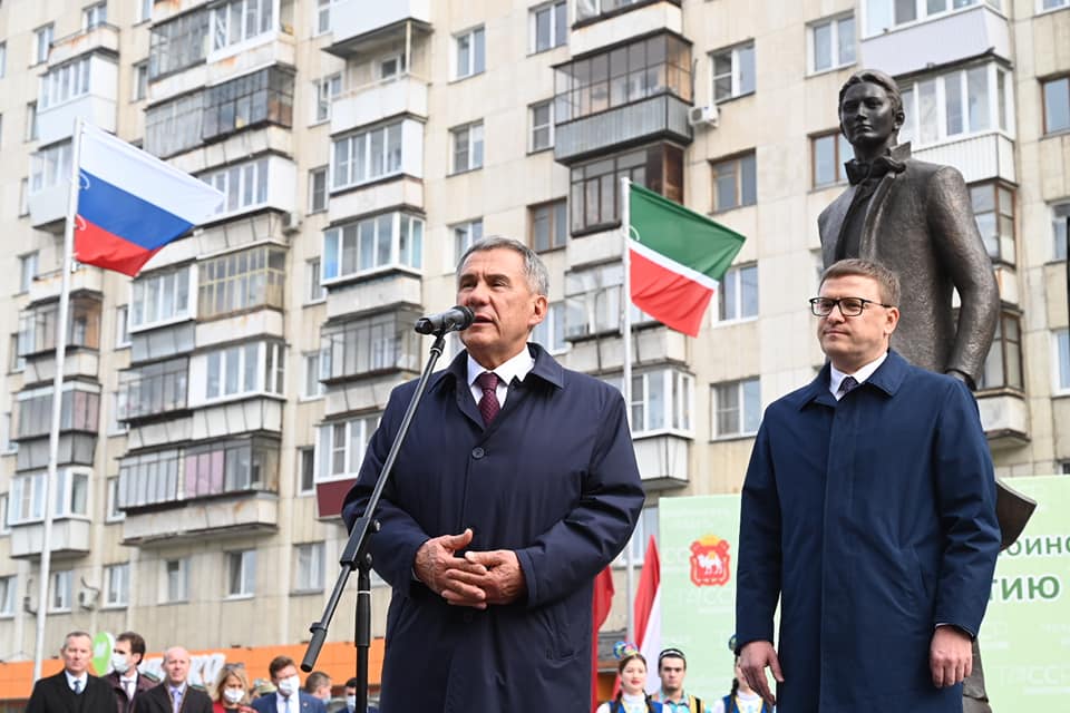 Президент Татарстана Рустам Минниханов посетил Челябинск
