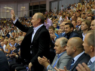 Путин поздравил российских дзюдоистов со вторым местом на Чемпионате