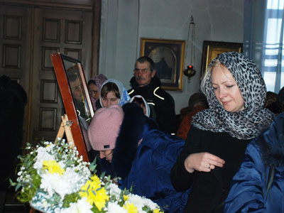 Мощи Святой Блаженной Матроны Московской прибыли в Копейск