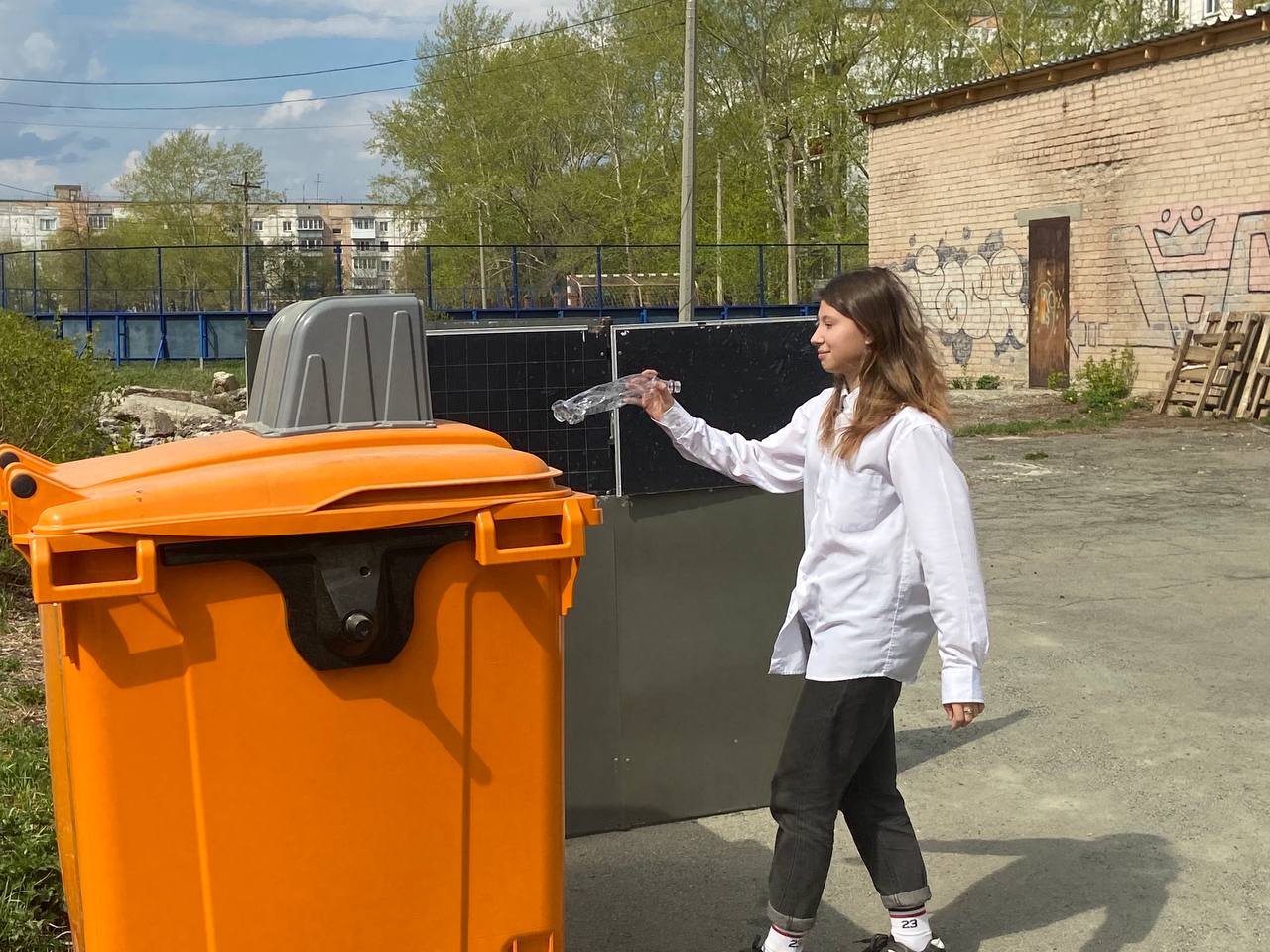 В Копейске установили 91 контейнер для раздельного сбора мусора