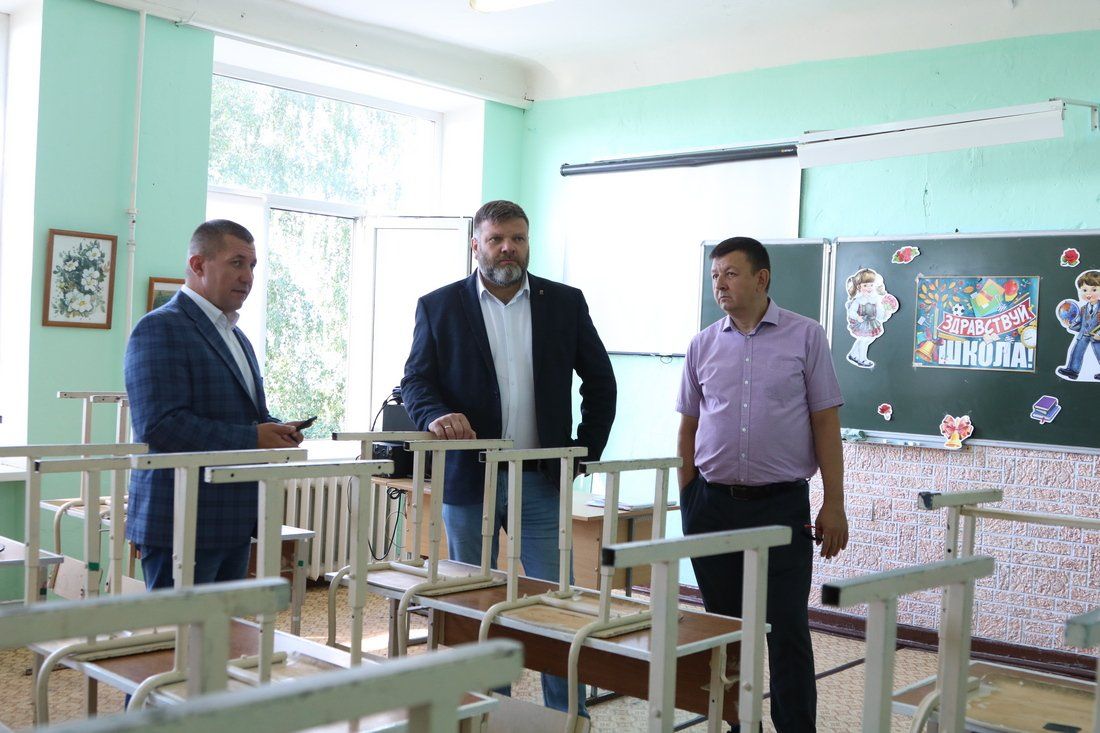 Ремонт в школе посёлка Петровский завершён