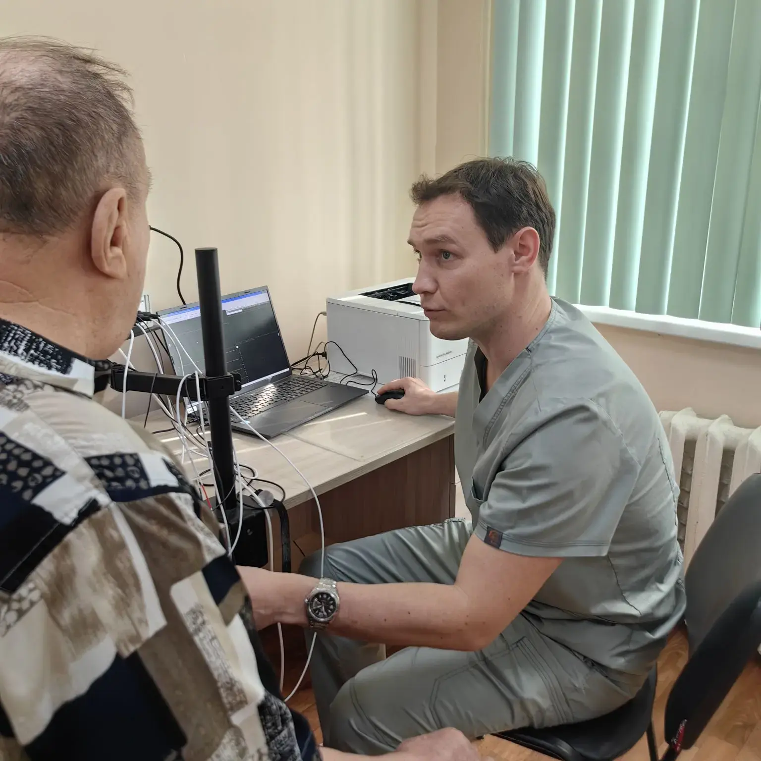 В Городской больнице № 1 Копейска начали диагностировать заболевания нервной системы на новом аппарате