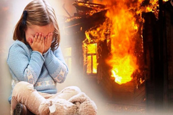 Двое малышей погибли в огне в Челябинской области 