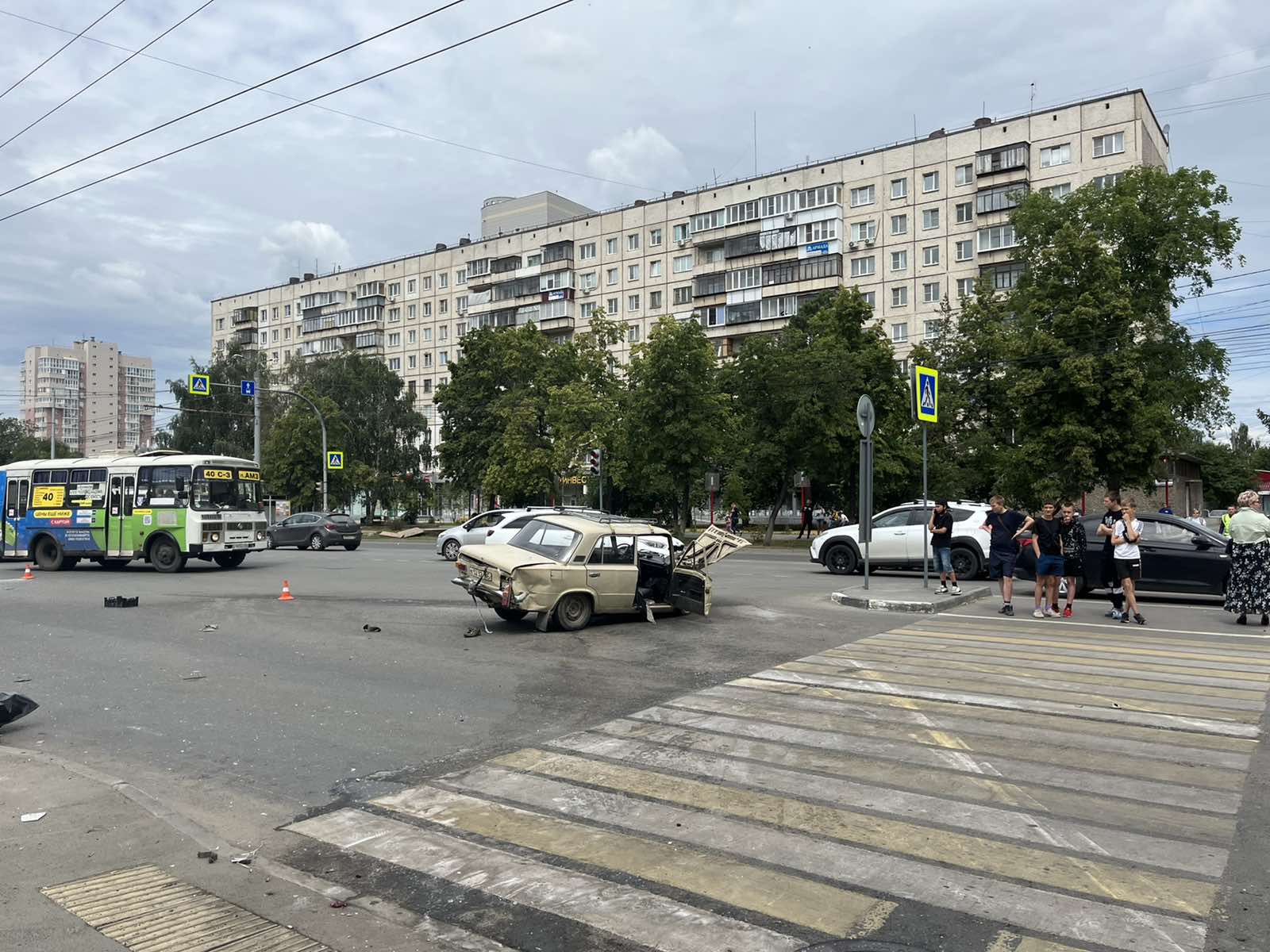 В Челябинске дедушка скончался в результате аварии