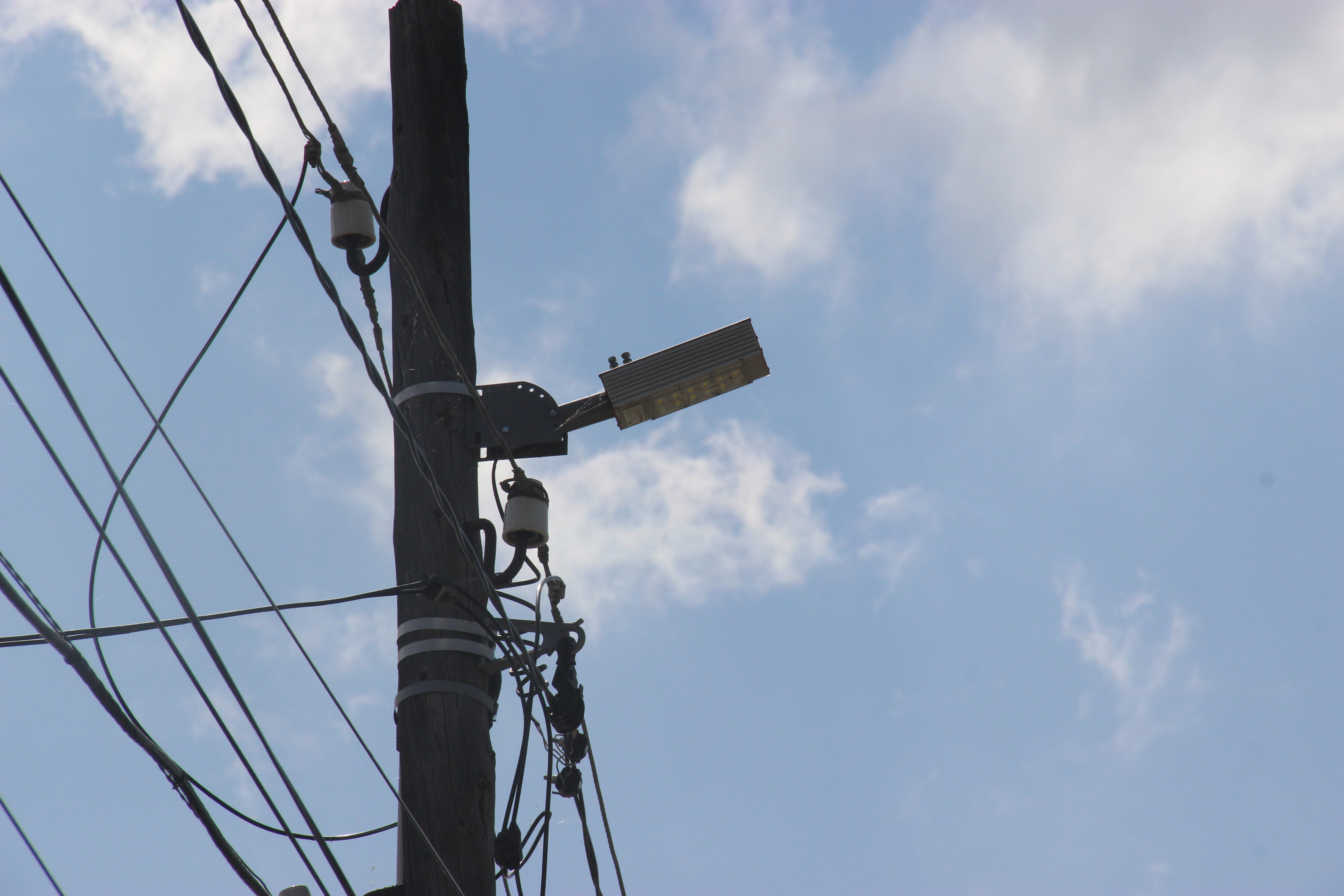 Улучшение уличного освещения в Копейске продолжается