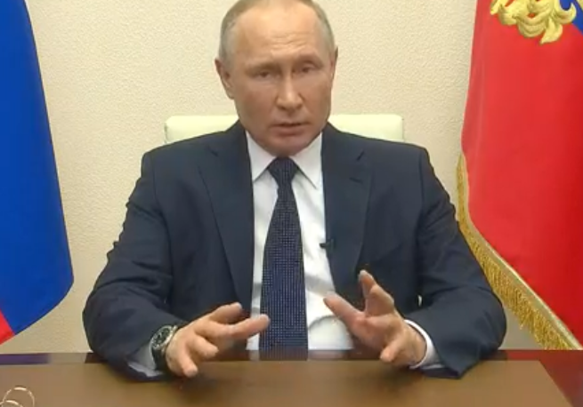 Путин продлил режим самоизоляции до 30 апреля