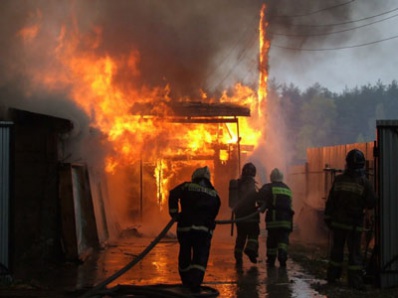7 пожаров произошло в Копейске