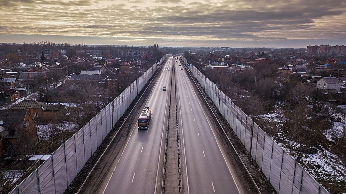 Шумозащитные экраны поставят вдоль автодороги «Меридиан» в Челябинске