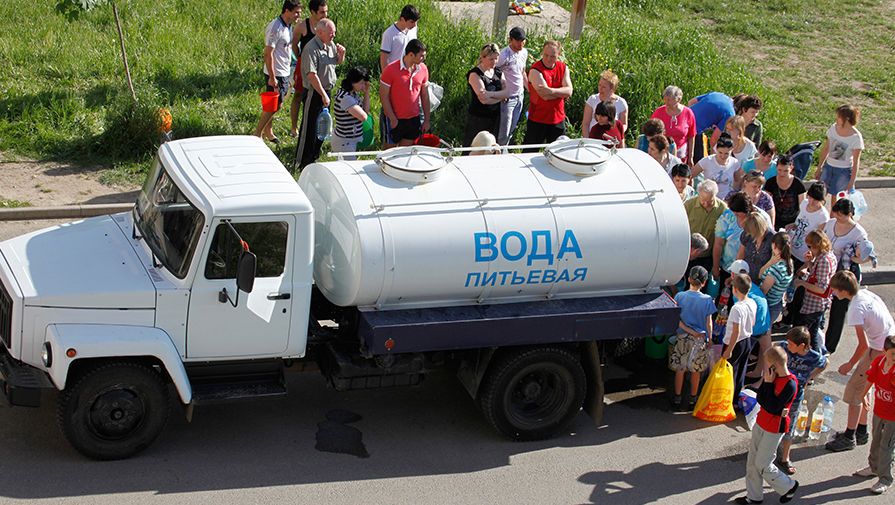 Из-за аварии на водоводе для жителей Копейска организован подвоз воды