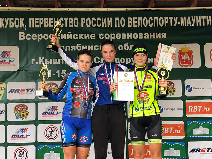 Копейские велосипедисты успешно выступили на всероссийских стартах