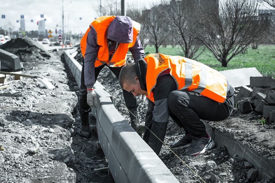 В Копейске начался масштабный ремонт дороги на проспекте Славы