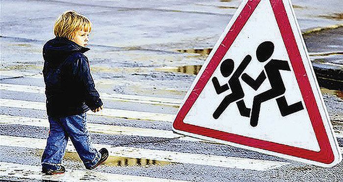 Копейчане, научите детей правильно переходить дорогу