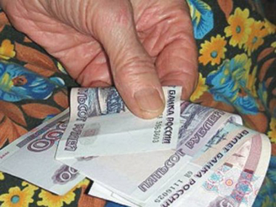 Средний размер трудовой пенсии россиян выше копейских показателей на 400 рублей
