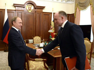 Путин поинтересовался у Дубровского, как обстоят дела в области