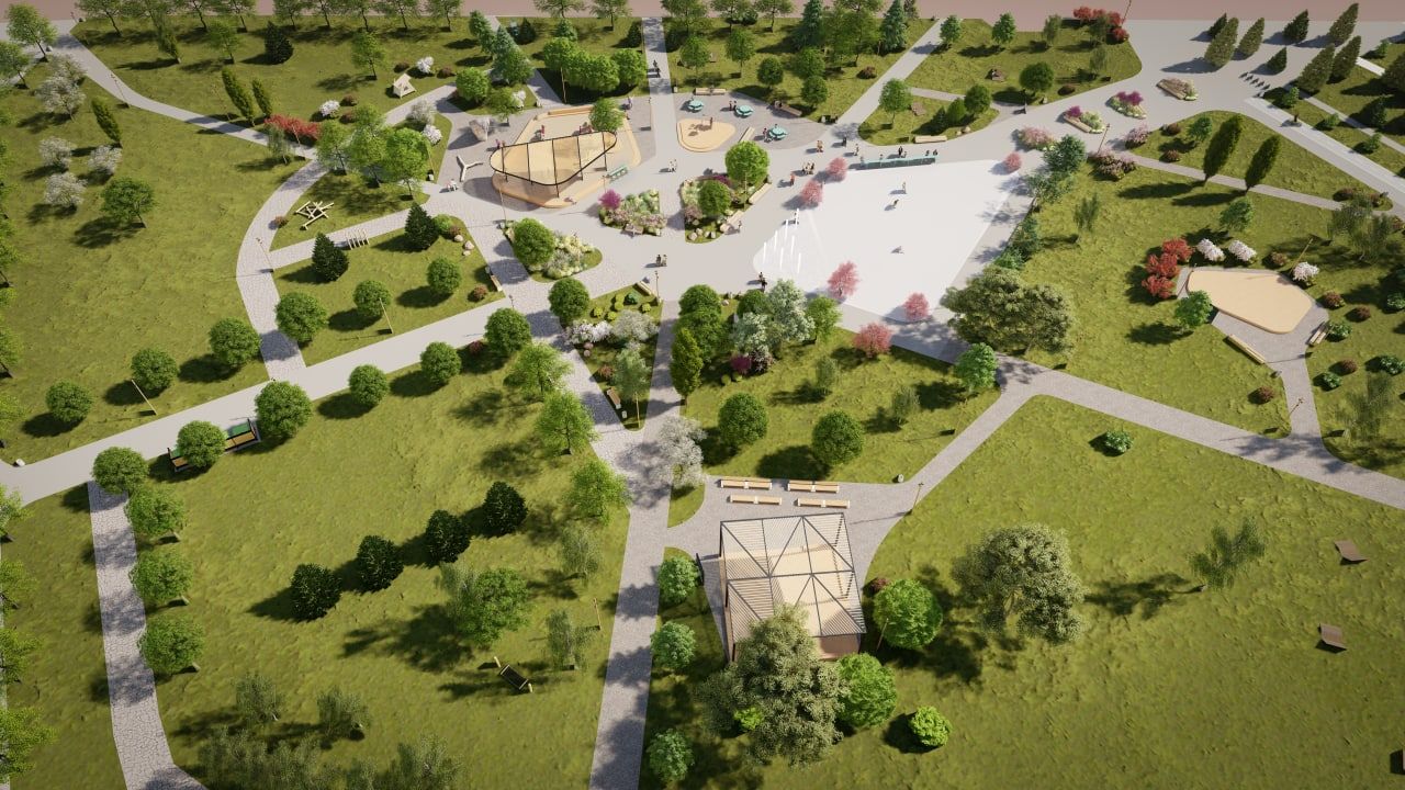 Архитекторы показали план будущего сада камней в Челябинске