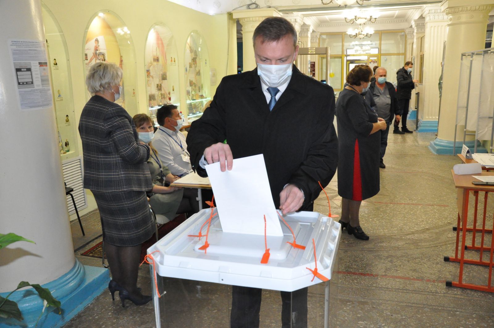 Андрей Фалейчик проголосовал на выборах-2021
