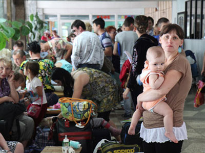 В Челябинске ожидается прибытие спецборта с беженцами из Украины