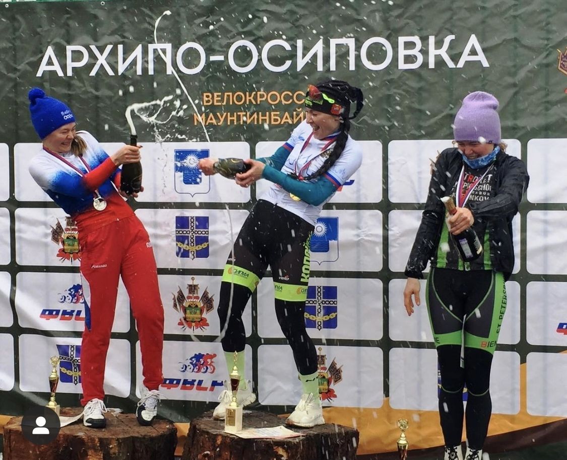 Копейчанка стала чемпионкой России по велосипедному спорту