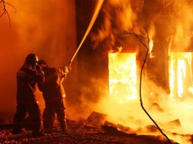 Два дома сгорели в Старокамышинске
