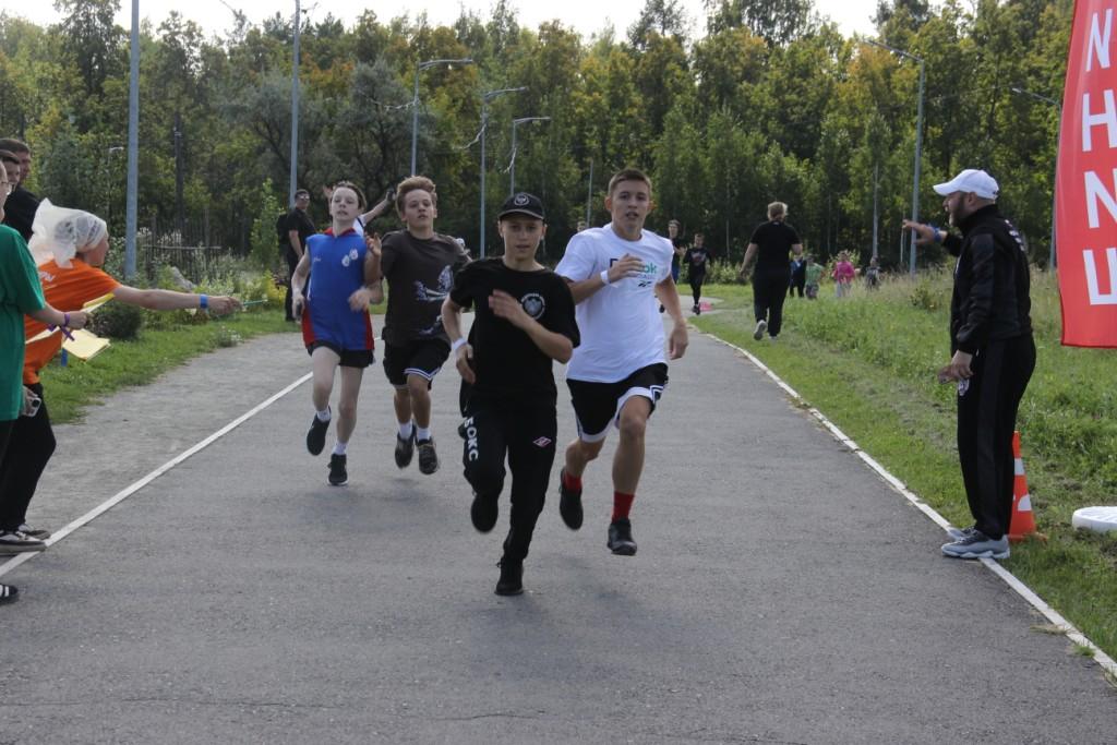 В бокс-забеге победили боксёры