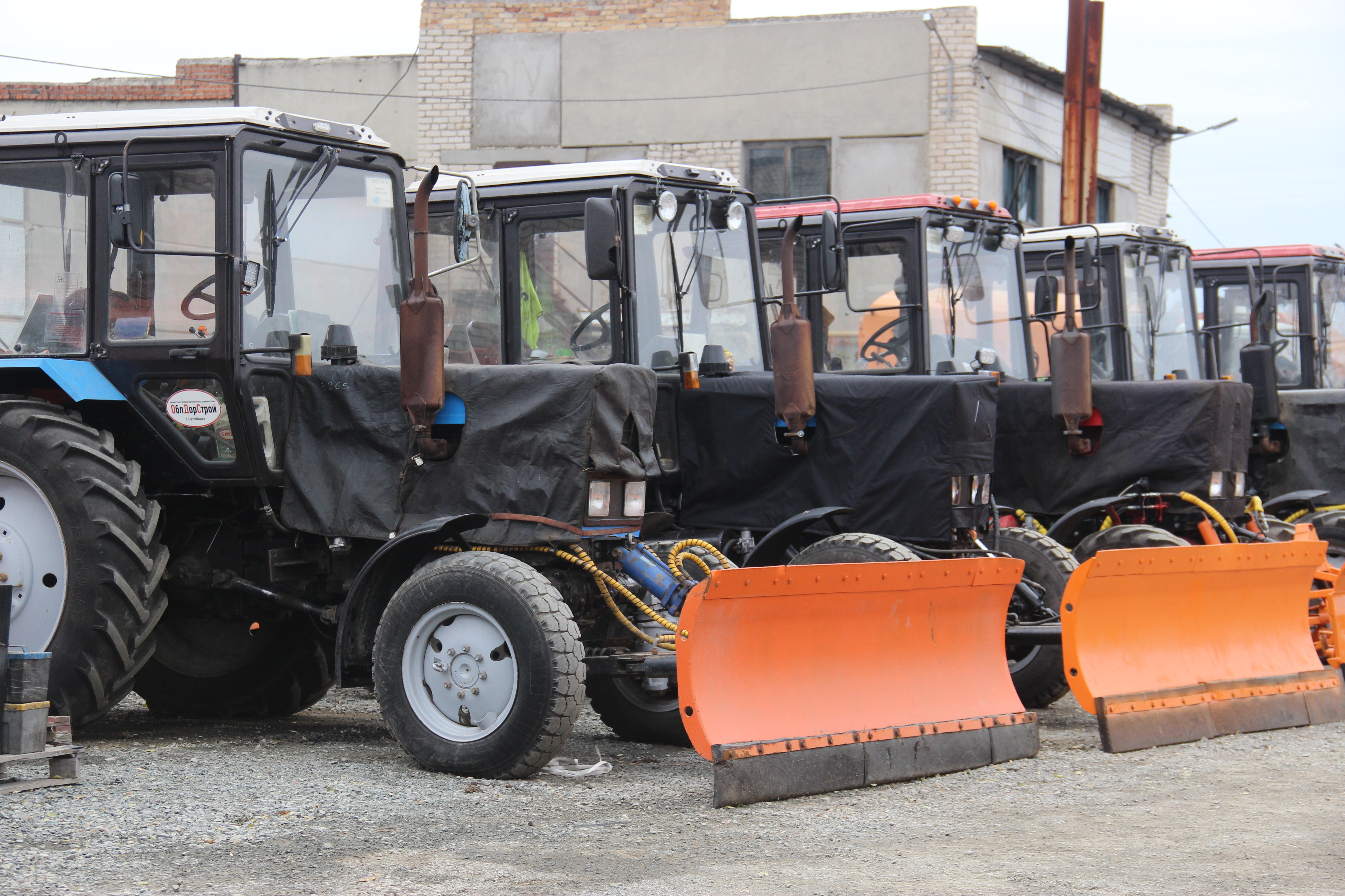 В Копейске перешли на зимнее содержание дорог