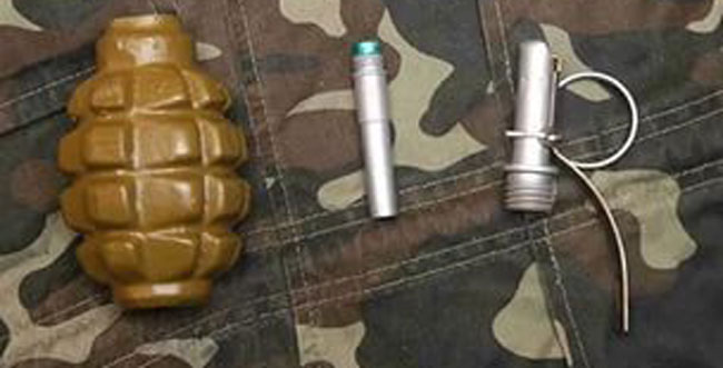 Челябинец прятал гранату и взрыватель в мягкой игрушке