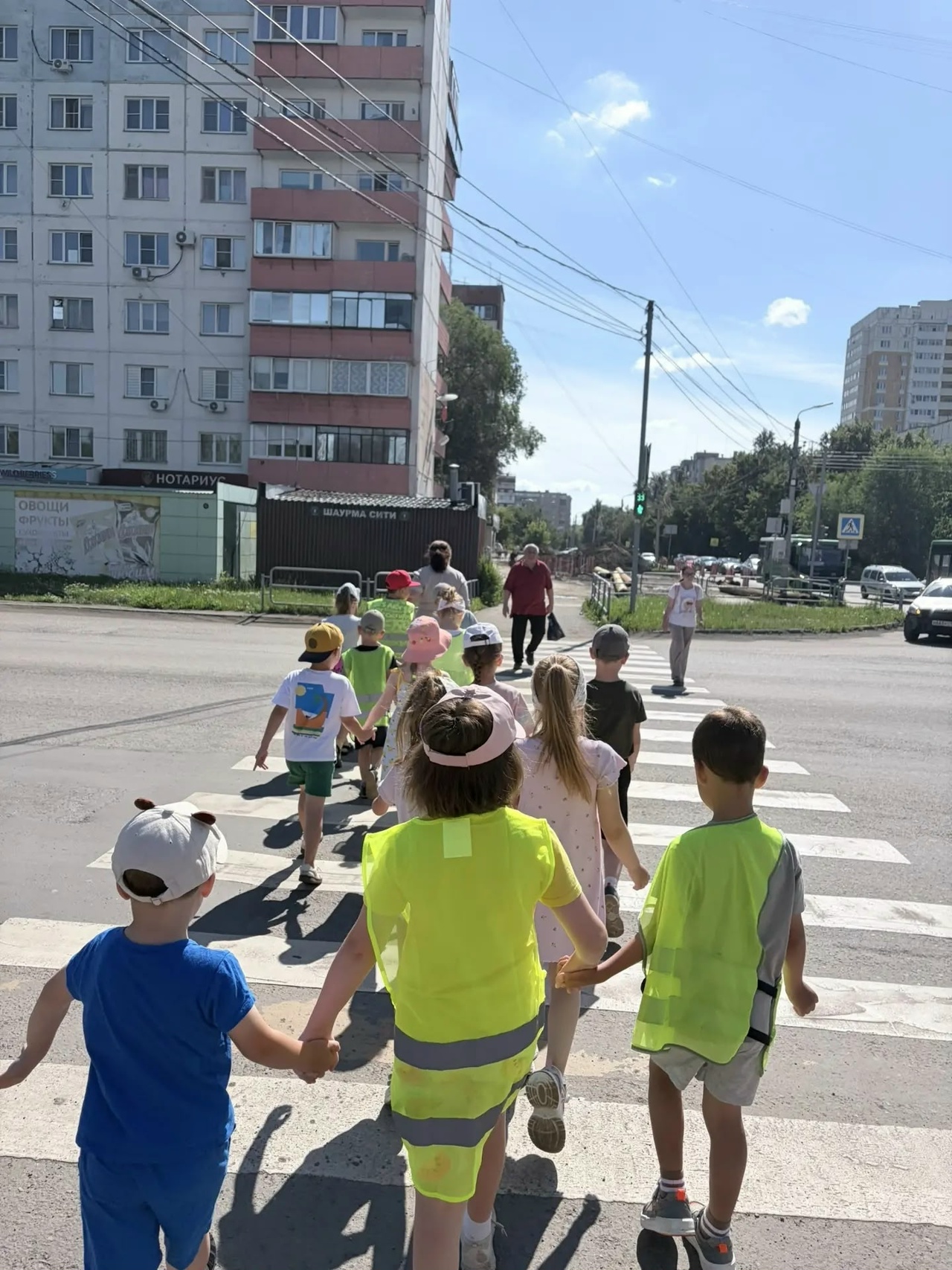  В Копейске дошкольники закрепили знания правил дорожного движения