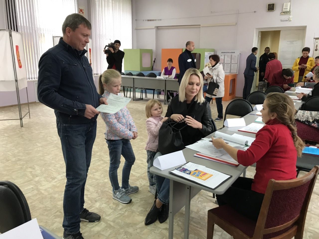 Андрей Фалейчик проголосовал на выборах