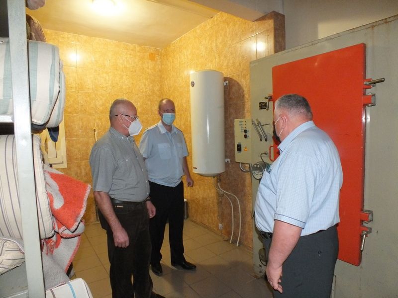 Члены Общественной наблюдательной комиссии Челябинской области   посетили изолятор временного содержания Отдела МВД России по городу Копейску
