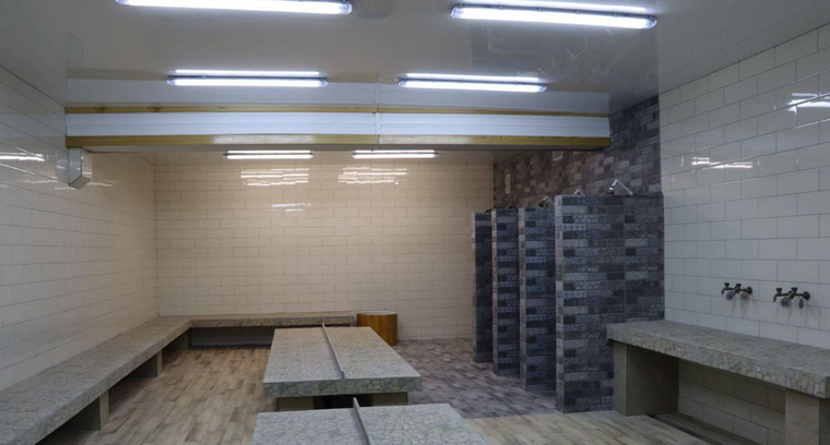В Челябинске открыли новую общественную баню