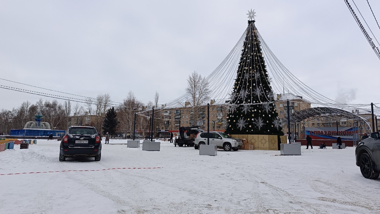 В Копейске началась подготовка к Новому Году