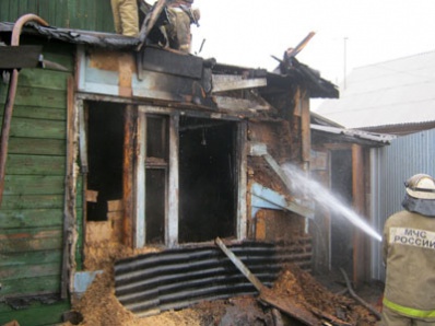 Пожар в Коркино унес две жизни