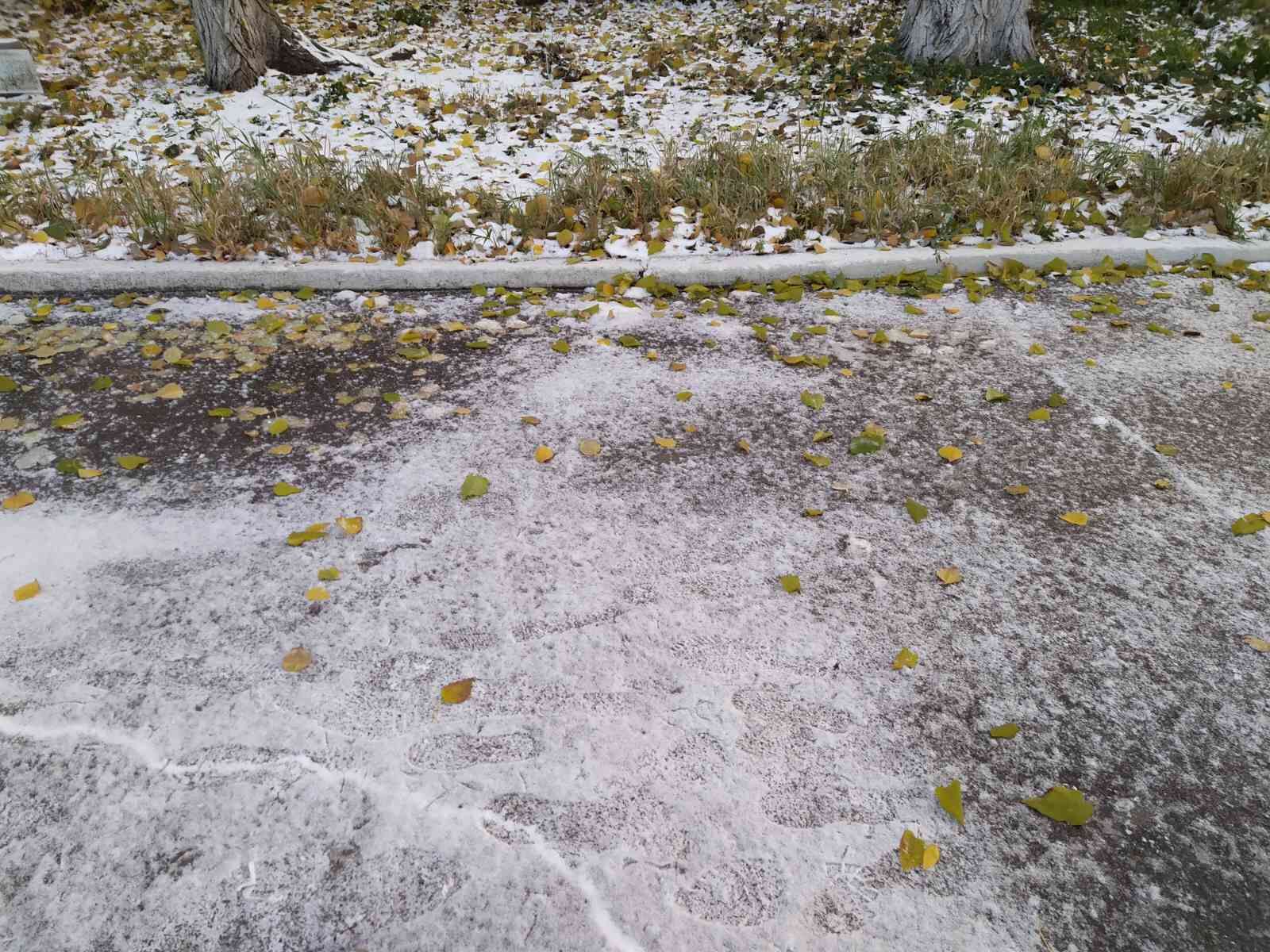 В Копейске выпал первый снег