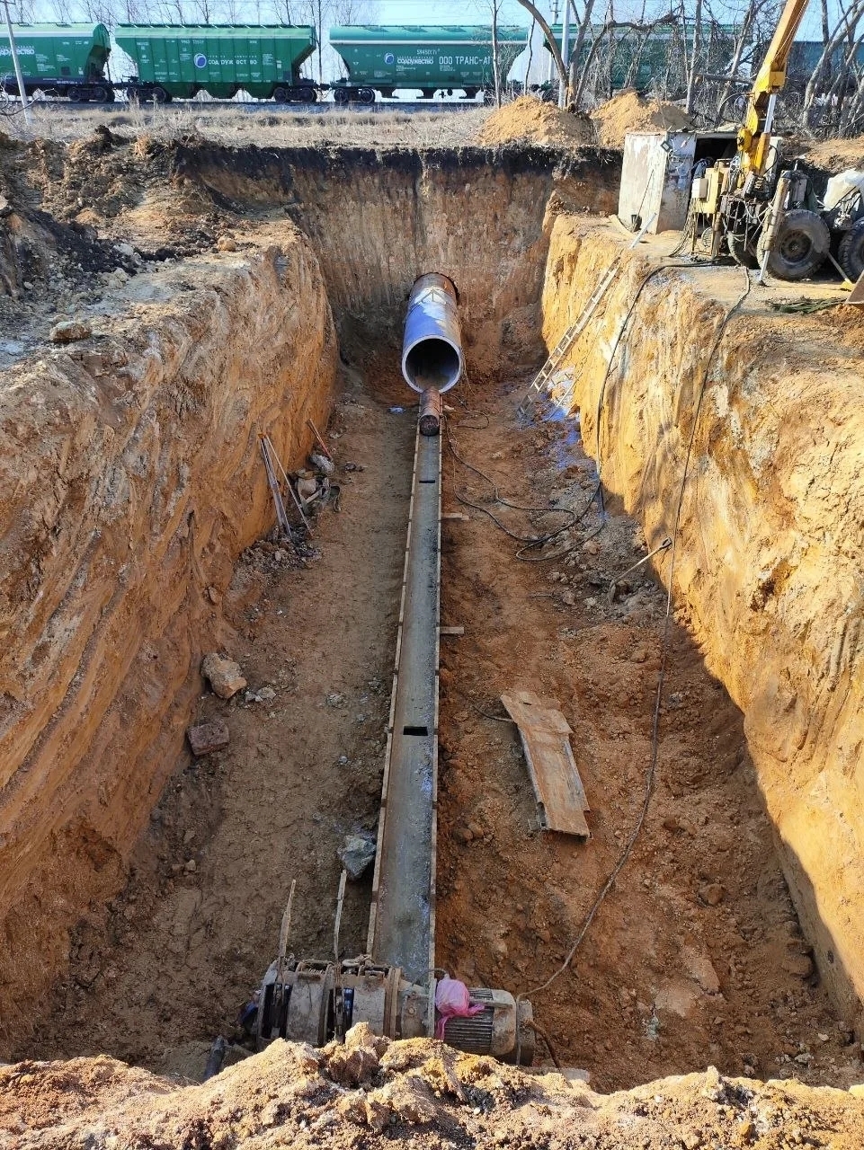 В Копейске продолжается строительство магистрального водовода в рамках «Большого ремонта 74»
