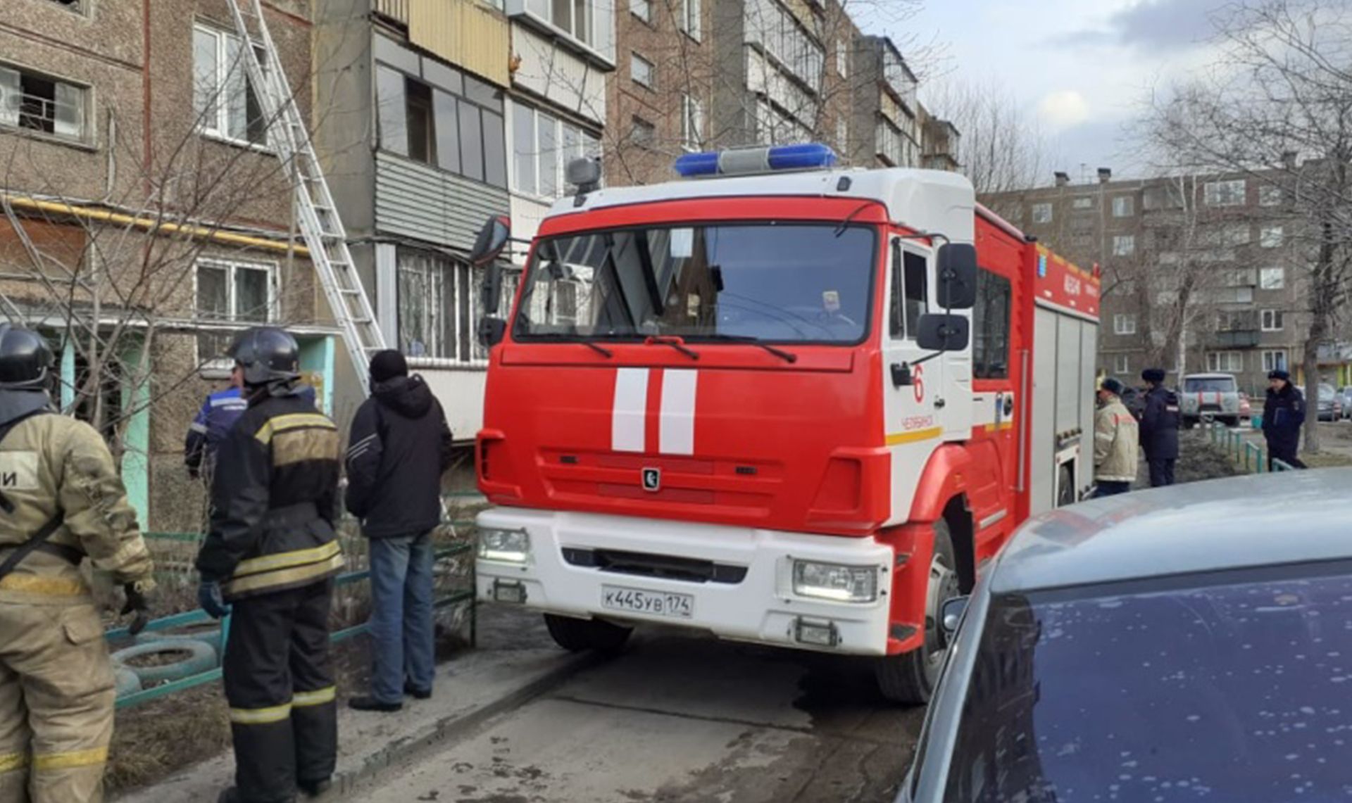 Мужчина погиб. В Челябинске произошел пожар в жилом доме