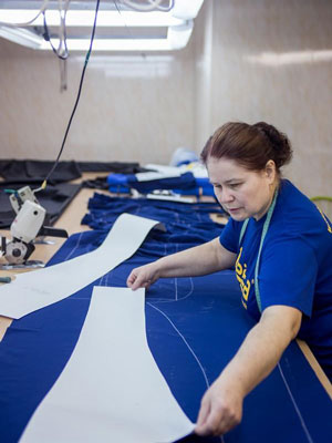 Челябинск готовится к чемпионату – спортсменам шьют костюмы