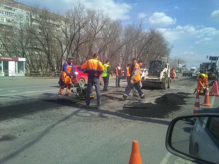 Внимание! Из-за ремонта дороги из Челябинска в Копейск заблокировали 2 полосы