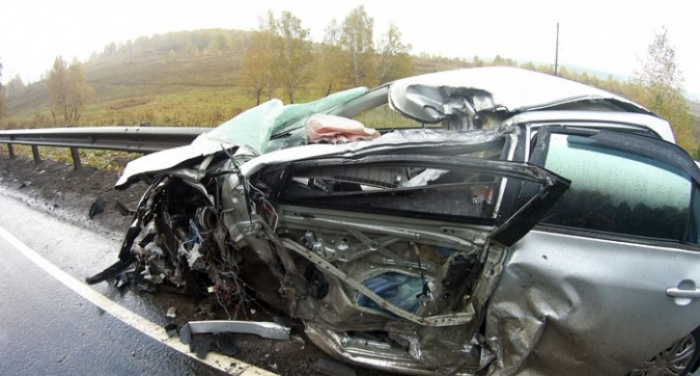 Водитель иномарки погиб в массовом ДТП на трассе М-5