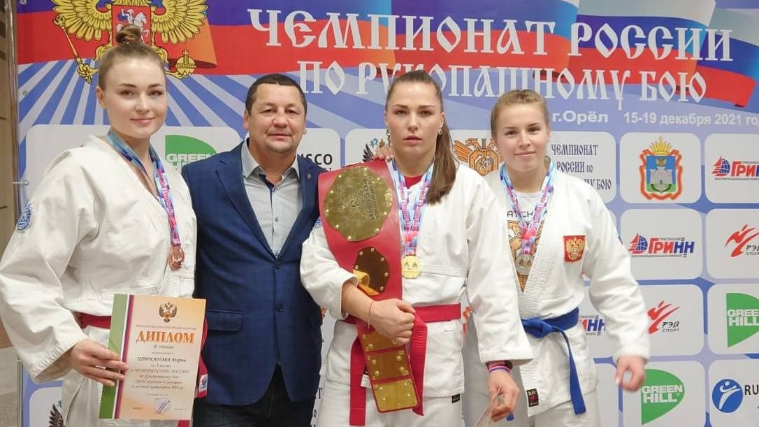 Сотрудница ИК-6 Ирина Алексеева стала пятикратной чемпионкой России по рукопашному бою