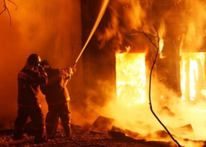 Сильнейший пожар второго ранга произошел сегодня в Копейске