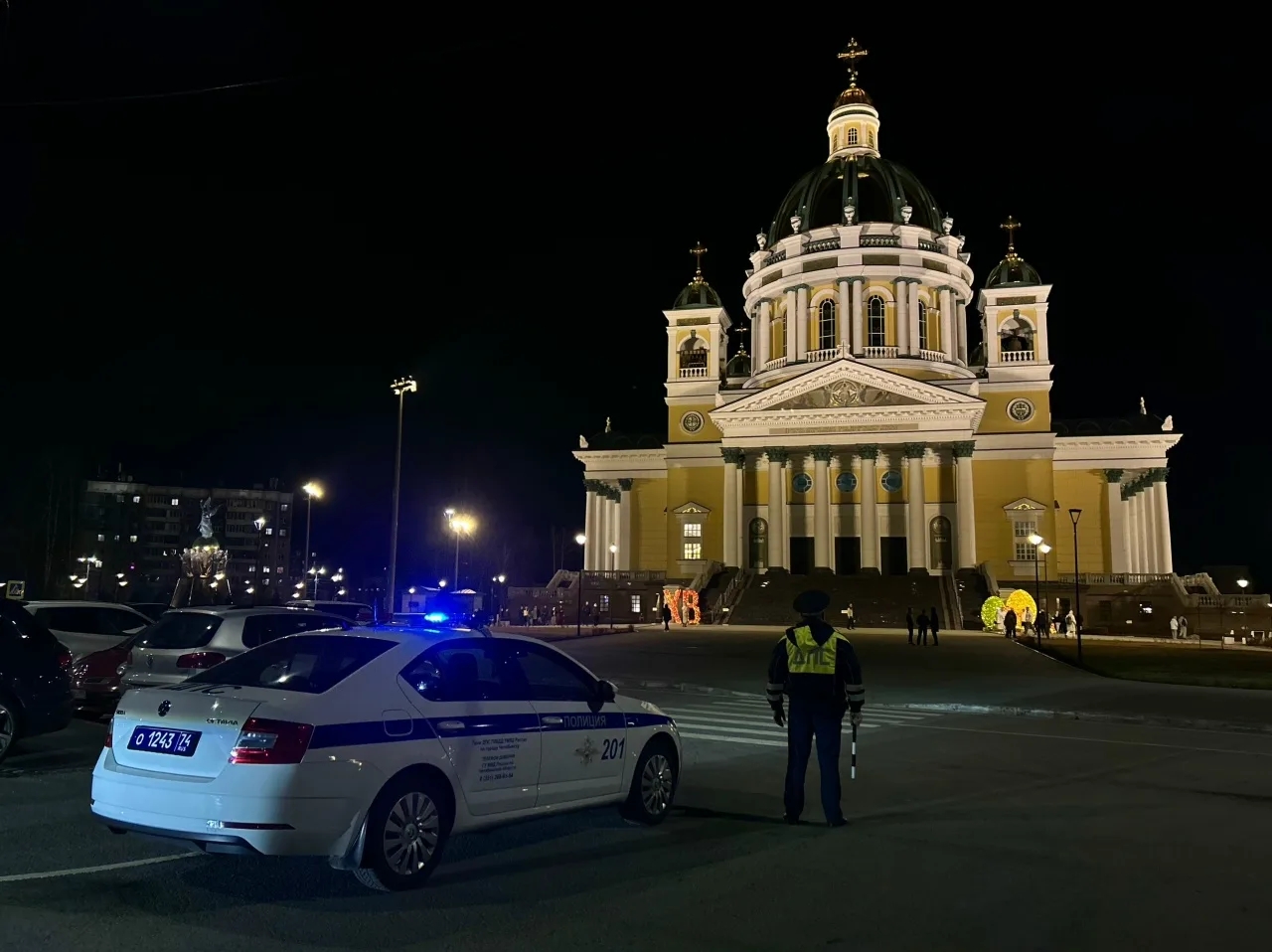  На Южном Урале обеспечили безопасность пасхальных богослужений